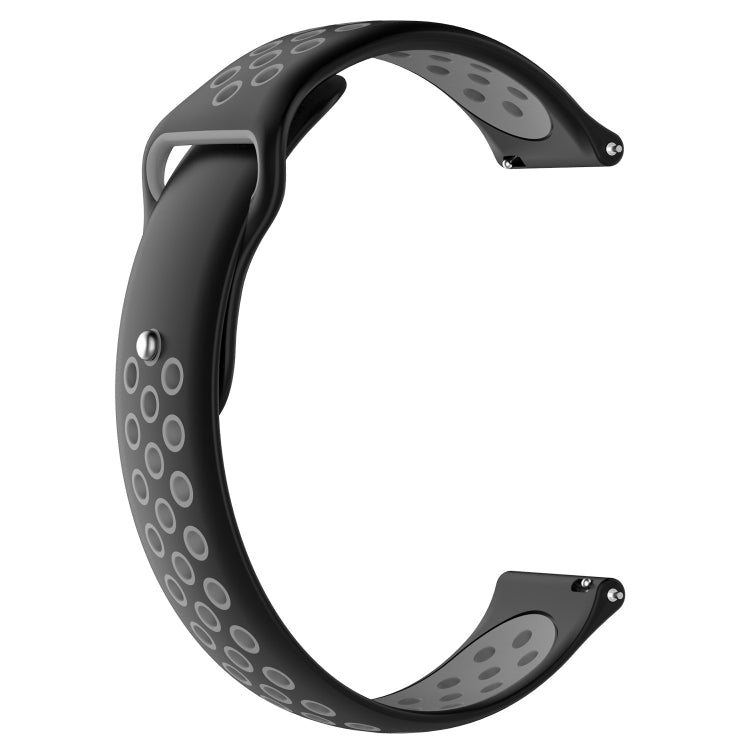 Double Colour Silicone Sport Watch Band for Huawei Watch Series 1 18mm