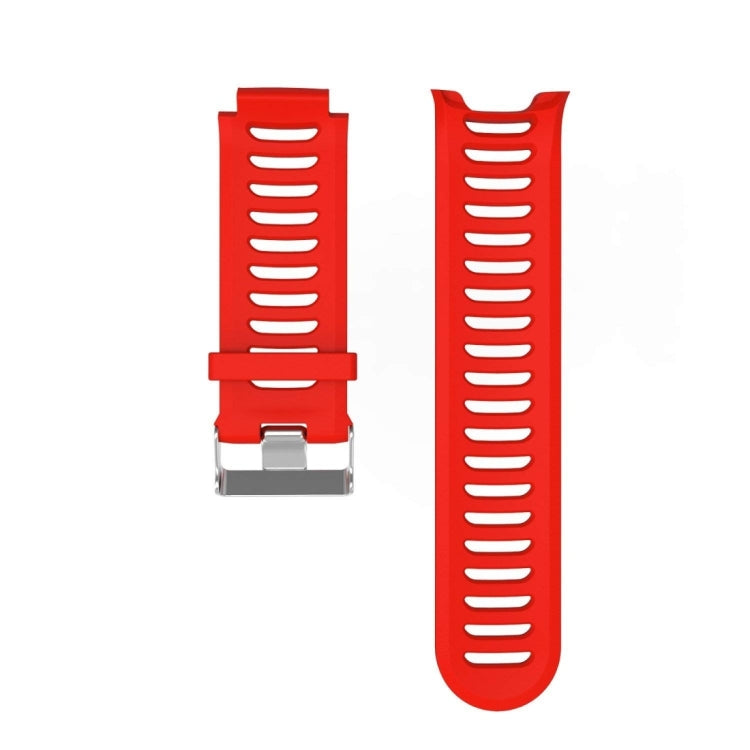 Solid Color Silicone Watch Band for Garmin Forerunner 910XT