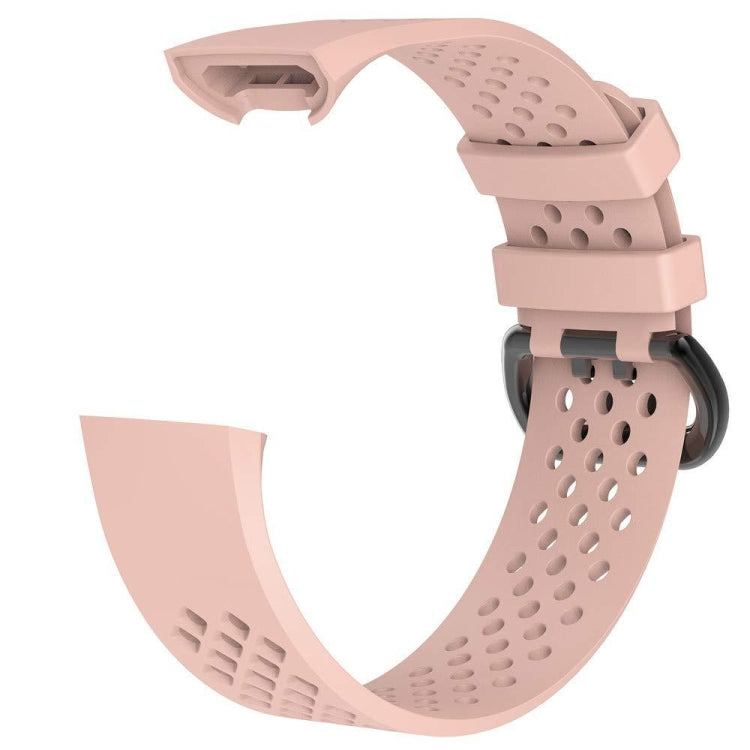 Square Hole Adjustable Sport Watch Band for FITBIT Charge 3