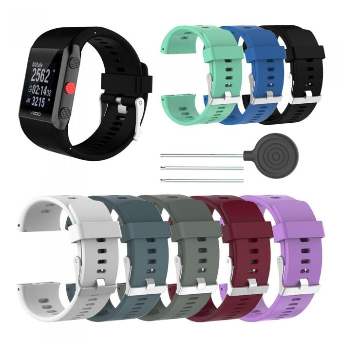 Silicone Sport Watch Band for POLAR V800