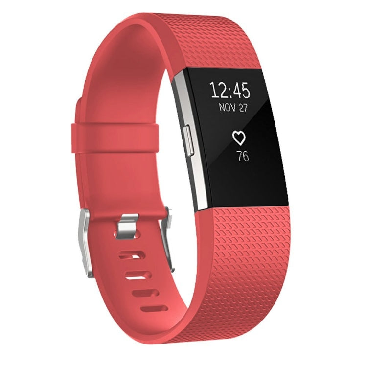 Square Pattern Adjustable Sport Watch Band for FITBIT Charge 2, Size: S, 10.5x8.5cm, S, Black, S, Light Pink, S, Coffee, S, Light Purple, S, Champagne Gold, S, Mint Green, Coral Red, S, Navy Blue, S, Dark Purple, S, Purple, S, Orange, S, Cyan, S, Pink ...