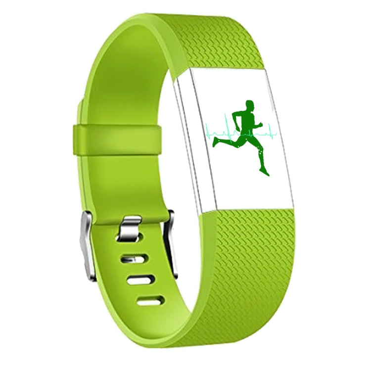 Square Pattern Adjustable Sport Watch Band for FITBIT Charge 2, Size: L, 12.5x8.5cm, L, Black, L, Light Pink, L, Coffee, L, Light Purple, L, Champagne Gold, L, Mint Green, L, Coral Red, L, Navy Blue, L, Dark Purple, L, Purple, L, Orange, L, Cyan, L, Pi...