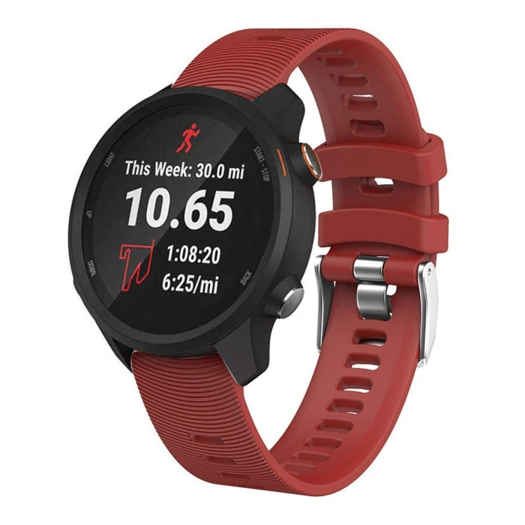 Garmin Forerunner 245 Silicone Replacement Watch Band – Multiple Colours