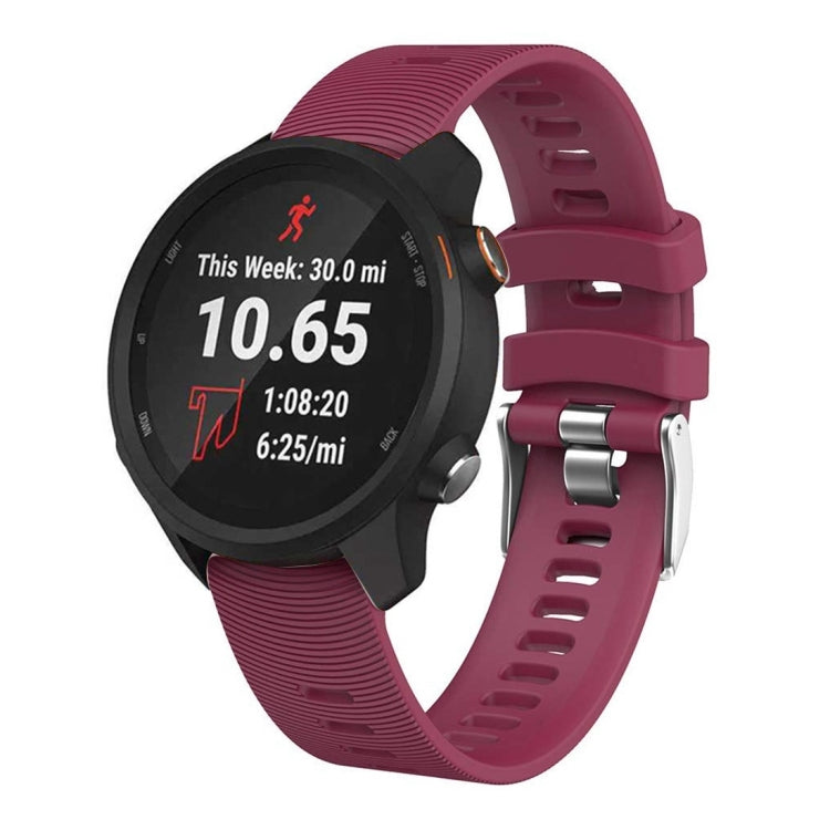 Garmin Forerunner 245 Silicone Replacement Watch Band – Multiple Colours