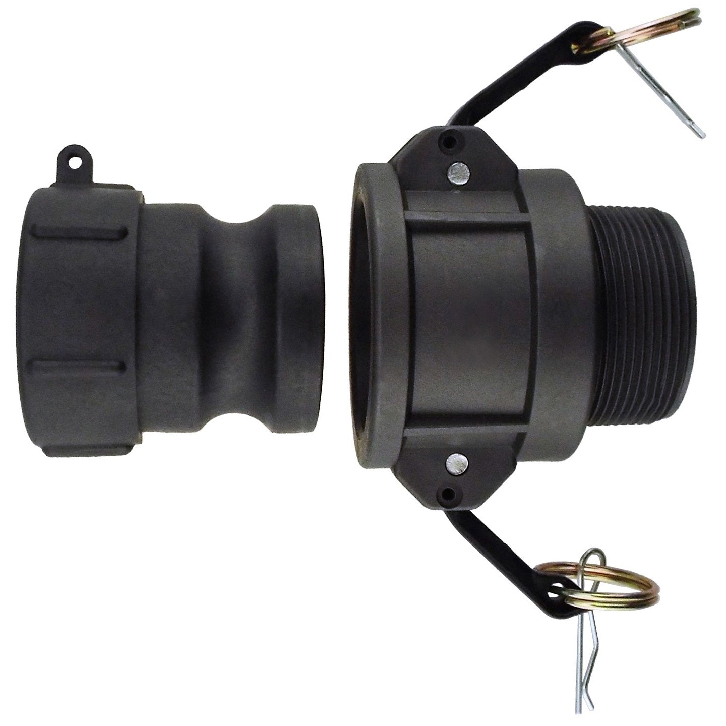 IBC 2 S60X6 - 1 Camlock Fitting with 1 Type B Camlock for DIY Workshop Accessory