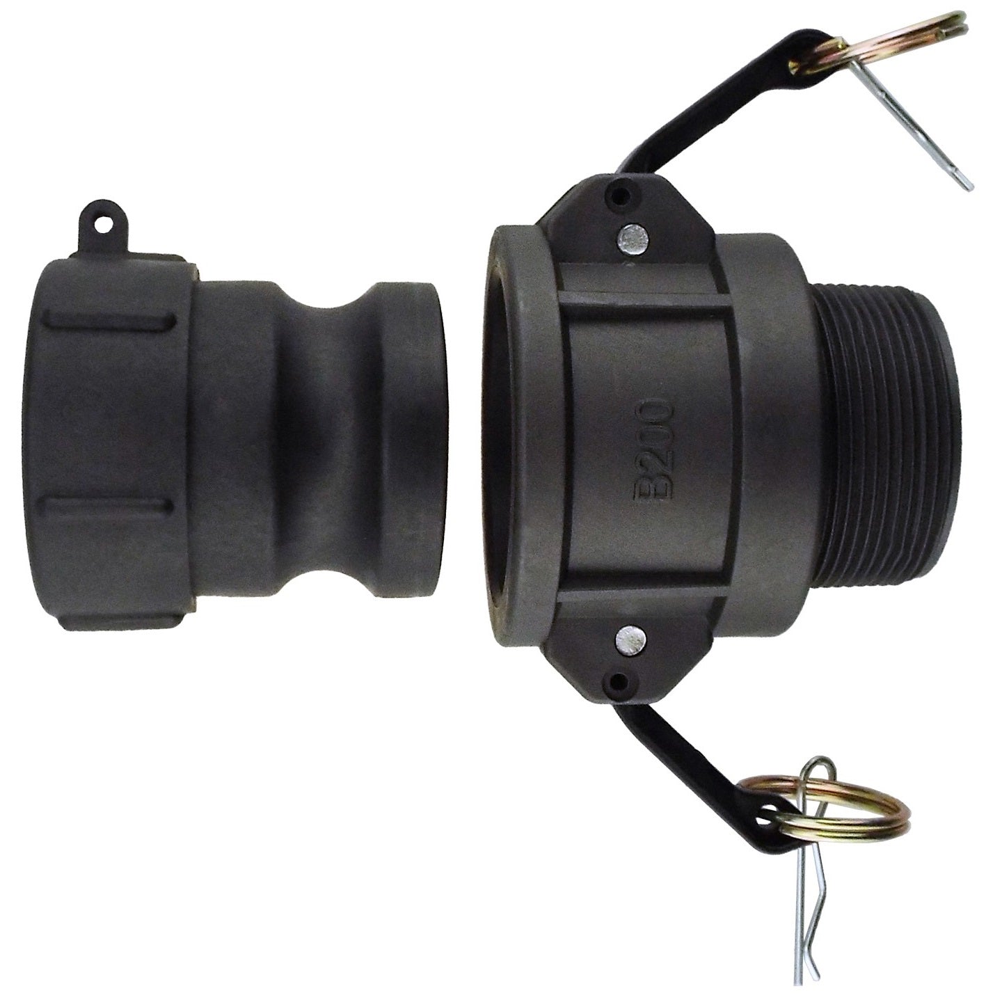 IBC 2 S60X6 - 2 Camlock Fitting with 2 Type B Camlock for DIY Workshop Accessory