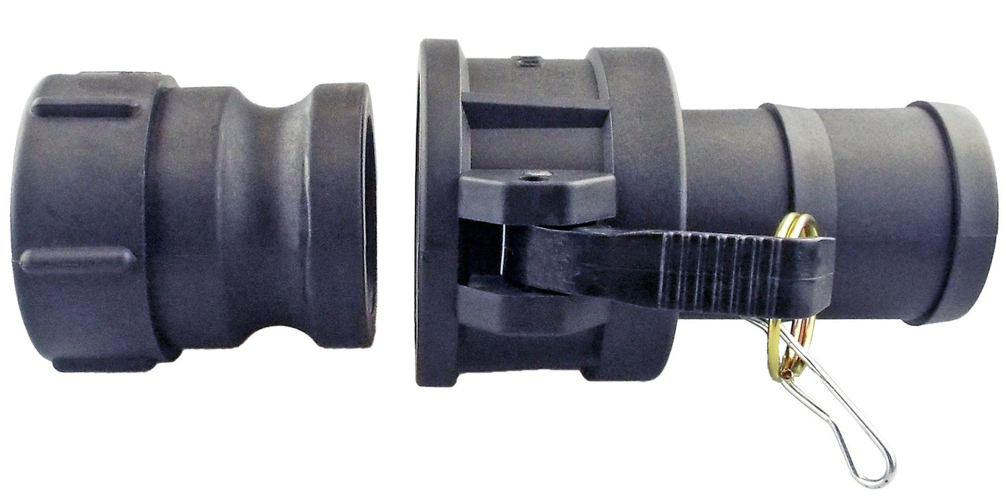 IBC 2 S60X6 - 1.5 Camlock Fitting with 1.5 Type C Camlock for Water Flow Control
