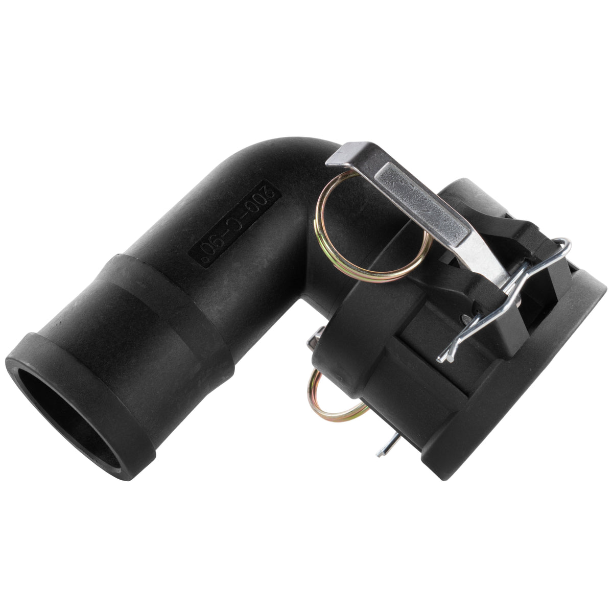 Camlock 90-Degree Female Elbow 2in Barb Stainless Steel Fitting Camlock Coupling