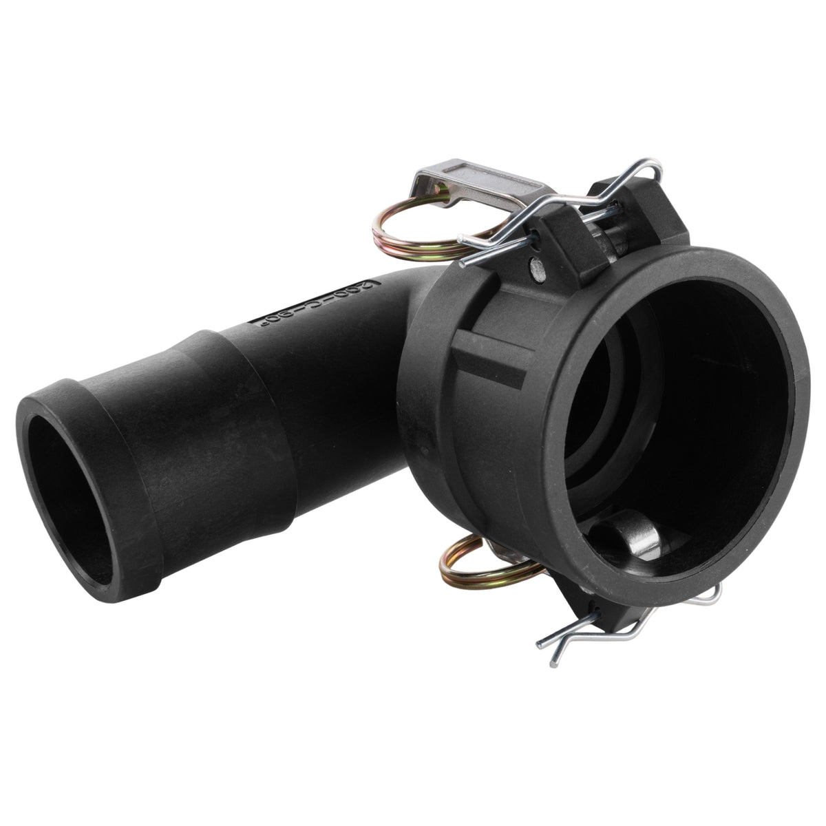 Camlock 90-Degree Female Elbow 2in Barb Stainless Steel Fitting Camlock Coupling