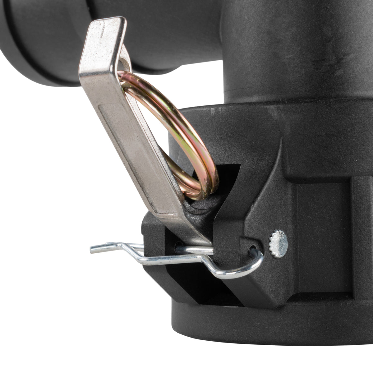 Camlock 90-Degree Female Elbow 2in Barb Stainless Steel Fitting Camlock Coupling