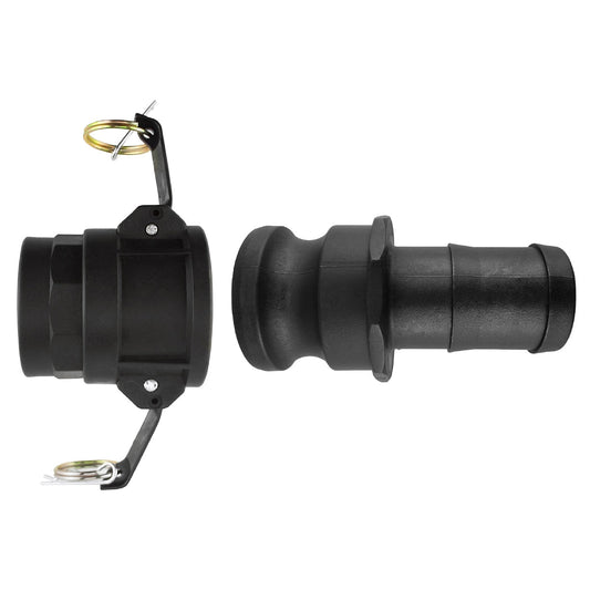 Camlock Type D + E Pipe and Water Fitting Garden Water Connector