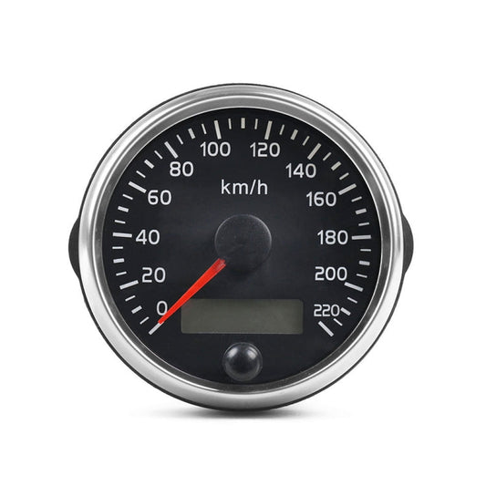 Car Modified 85mm 2 in 1 LCD Instrument Speedometer + Odometer, Speedometer + Odometer