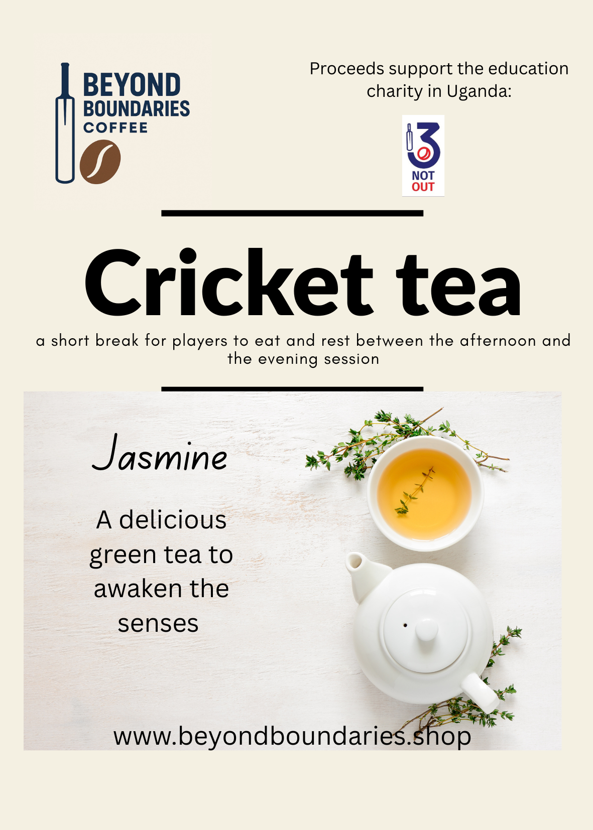 Cricket Tea - Jasmine - 250g