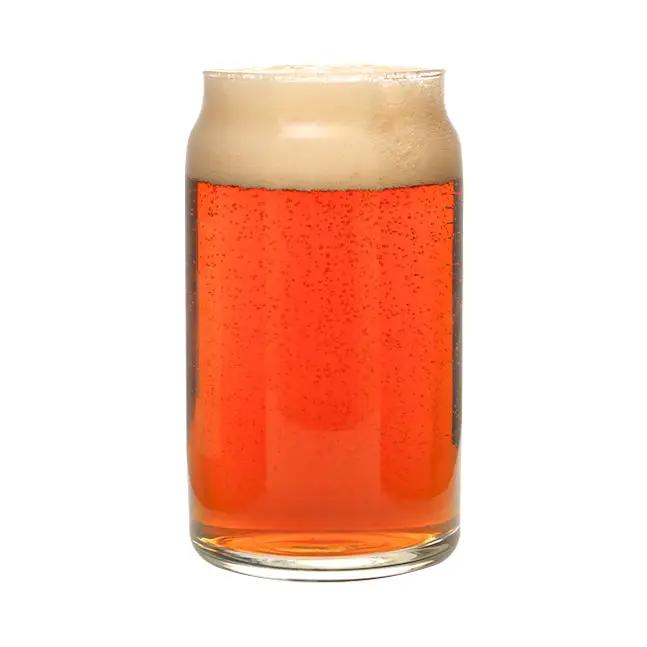 Beer Can Glass Tumblers - 450ml - Set of 6