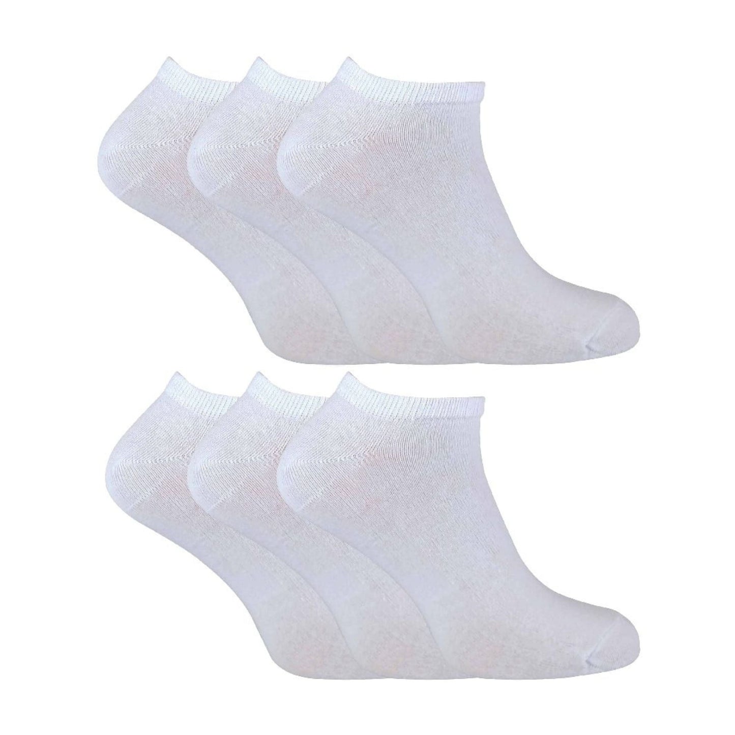 Mens Cotton Low Cut Trainer Socks (Multipack Options)