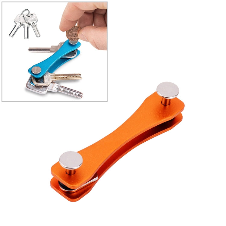 Portable Metal Key Storage Clip, (Black), (Orange), (Pink), (Green), (Grey), (Blue), (Red)