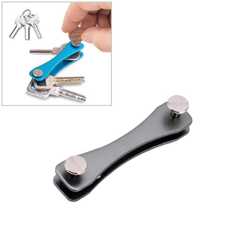 Portable Metal Key Storage Clip, (Black), (Orange), (Pink), (Green), (Grey), (Blue), (Red)