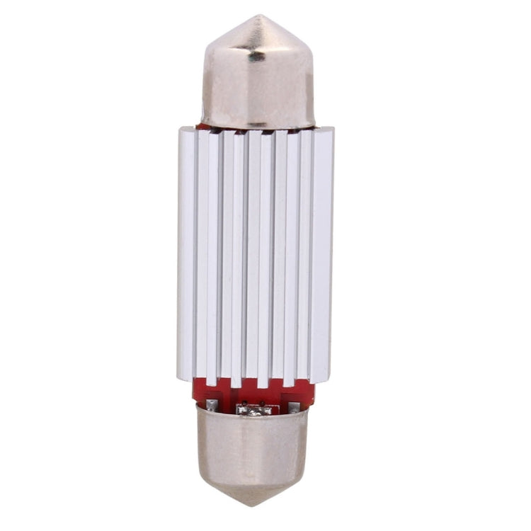 2 PCS Festoon 39mm 2W 200LM White Light 20 LED SMD 4014 Error Free License Plate Lights Car Light Bulb, 39mm