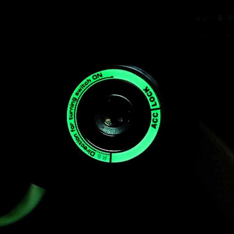 Car Aluminum Igniter Night Luminous Decoration Ring For Audi And Volkswagen