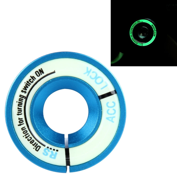 Car Aluminum Igniter Night Luminous Decoration Ring For Audi And Volkswagen