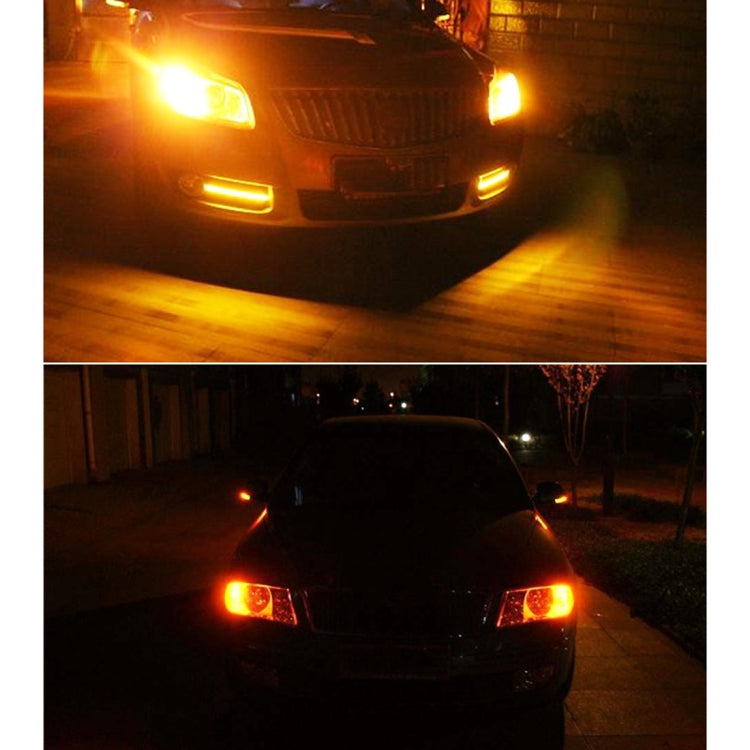 2 PCS T20 / 7440 DC12V / 18W / 1080LM Car Auto Turn Lights with SMD-3014 Lamps, T20 / 7440