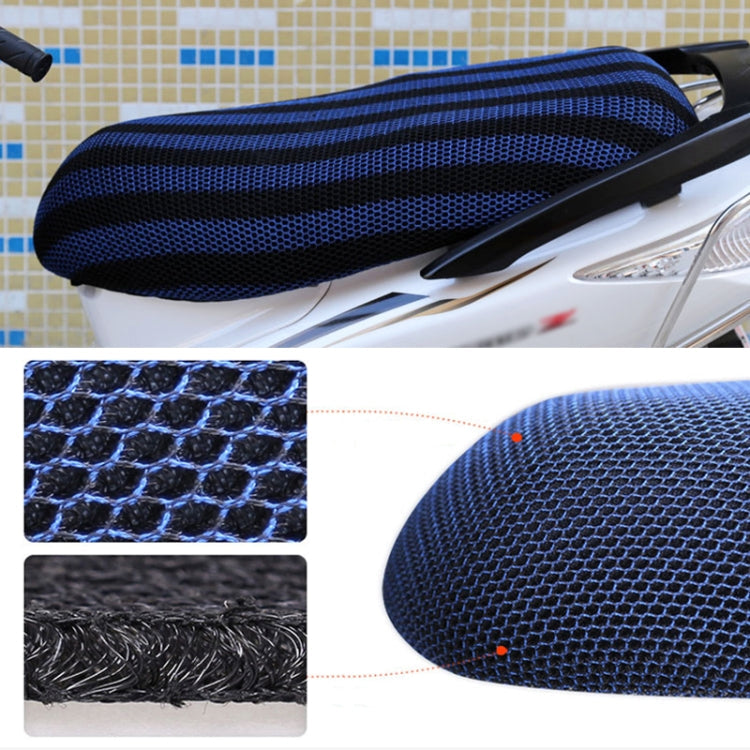 Waterproof Motorcycle Sun Protection Heat Insulation Seat Cover Prevent Bask In Seat Scooter Cushion Protect, Size: XXL, Length: 86- 92cm; Width: 40-56cm, Size: XXL (Black Gold), Size: XXL (Black Red), Size: XXL (Black Blue), Size: XXL (Colour)        ...