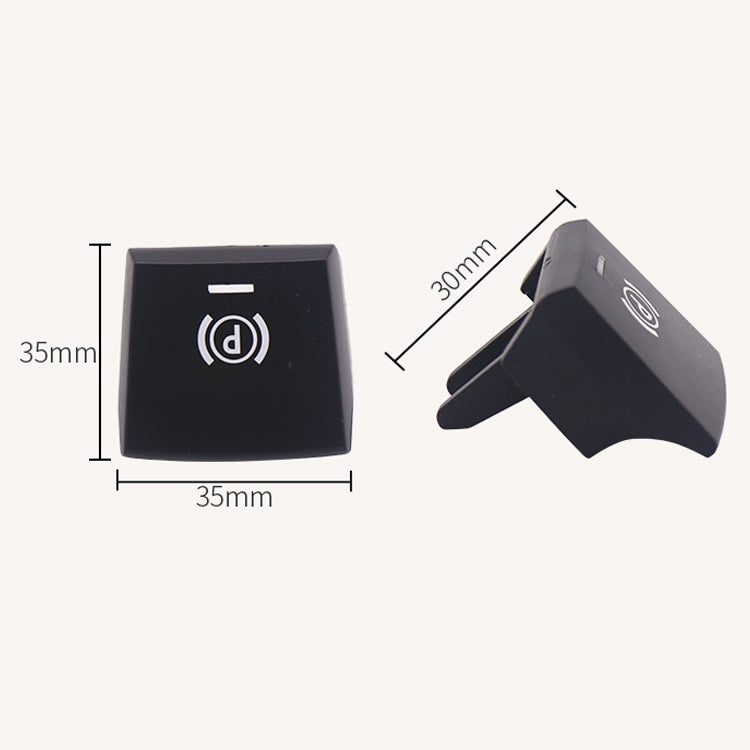 Auto Parking Switch Cover Replacement Handbrake P Key Button 61316822518 for BMW 5 / 6 Series 2009-2014/06, Parking Switch Cover for BMW 5 / 6 Series 2009-2013