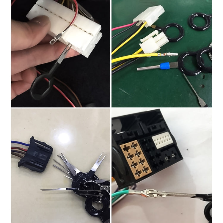 3 PCS Auto Car Plug Circuit Board Wire Harness Terminal Extraction Pick Connector Crimp Pin Back Needle Remove Tool, 3 PCS