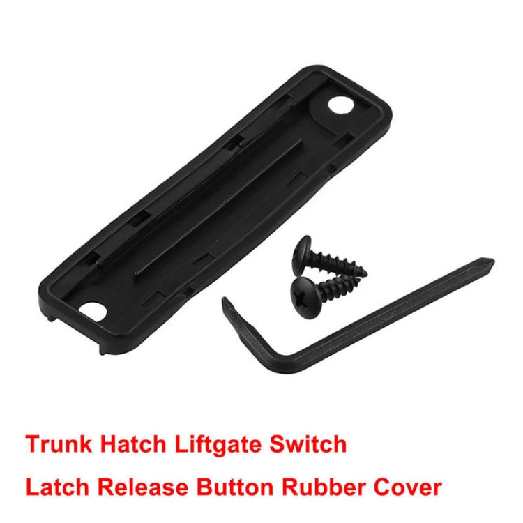 Car Liftgate Trunk Hatch Back Door Handle Switch Release Opening Button Cover for Lexus / Toyota / Scion, XBL012
