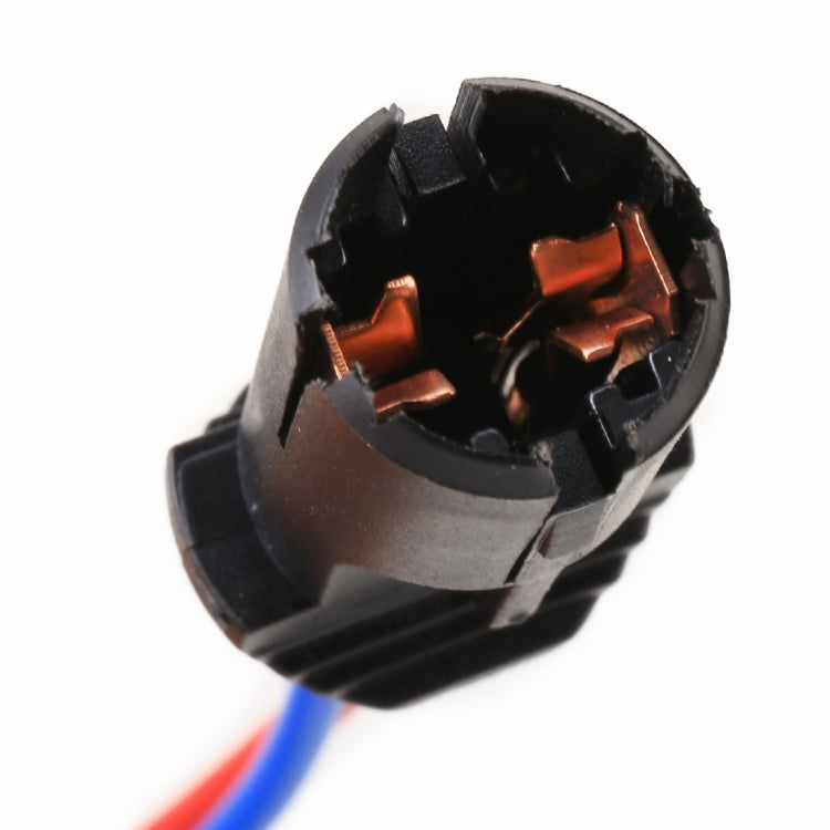 T10 Halogen Lamp Bulb Holder Base with Wire, T10 Halogen Lamp