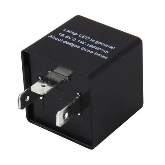 CF14 JL-02 Flasher for LED Auto Car-styling LED Turn Signal 3-Pin Adjustable Frequency Car Flasher Relay Fix Hyper Flash General Lamp-LED Light Relay for European Cars, CF14  Adjustable Frequency