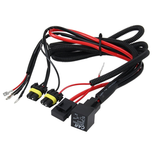 DC 12V 40A H1 Bulb Strengthen Line Group HID Xenon Controller Cable Relay Wiring, H1