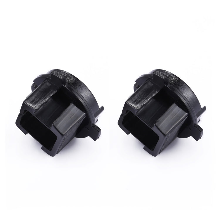 1 Pair H7 Xenon HID Headlight Bulb Base Retainer Holder Adapter for Kia/Sorrento/Attractions/Cool/Scarlett/New Polo/Gray/New Hacker/Wisdom/Lingdu, TK-032