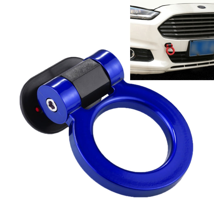 Car Truck Bumper Round Tow Hook Ring Adhesive Decal Sticker Exterior Decoration