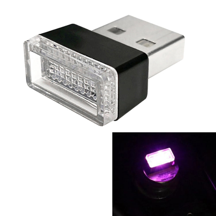 Universal PC Car USB LED Atmosphere Lights Emergency Lighting Decorative Lamp, Red Light, Yellow Light, Ice Blue, Blue Light, Pink Light, Green Light