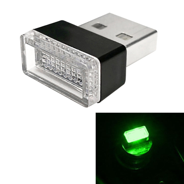 Universal PC Car USB LED Atmosphere Lights Emergency Lighting Decorative Lamp, Green Light, Red Light, White Light, Yellow Light, Ice Blue, Blue Light, Pink Light