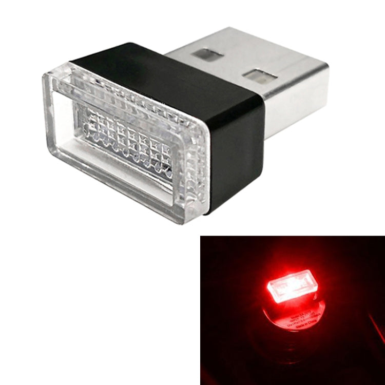 Universal PC Car USB LED Atmosphere Lights Emergency Lighting Decorative Lamp, Green Light, Red Light, White Light, Yellow Light, Ice Blue, Blue Light, Pink Light