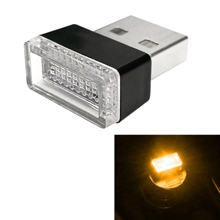 Universal PC Car USB LED Atmosphere Lights Emergency Lighting Decorative Lamp, Green Light, Red Light, White Light, Yellow Light, Ice Blue, Blue Light, Pink Light