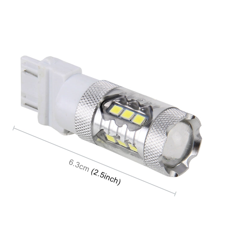 2 PCS T20 / 7443 5W 250LM 6000K Car Auto Brake Lights 16LEDs SMD-2835 Lamps, DC 12V, T20 / 7443