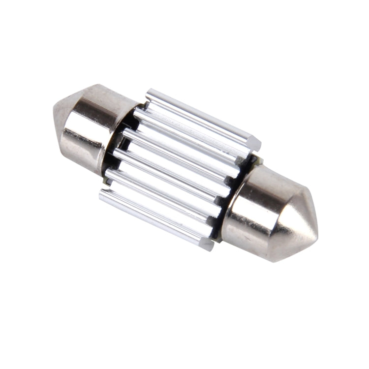 2 PCS DC 12V 2W 31MM 8 SMD-3528 LEDs Bicuspid Port Decoding Car Dome Lamp LED Reading Light, 31MM