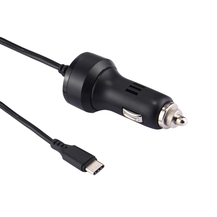For Nintendo Switch 2.4A USB-C / Type-C Travel Charging Car Charger Adapter, Cable Length: 2m(Black), Car Charger Adapter