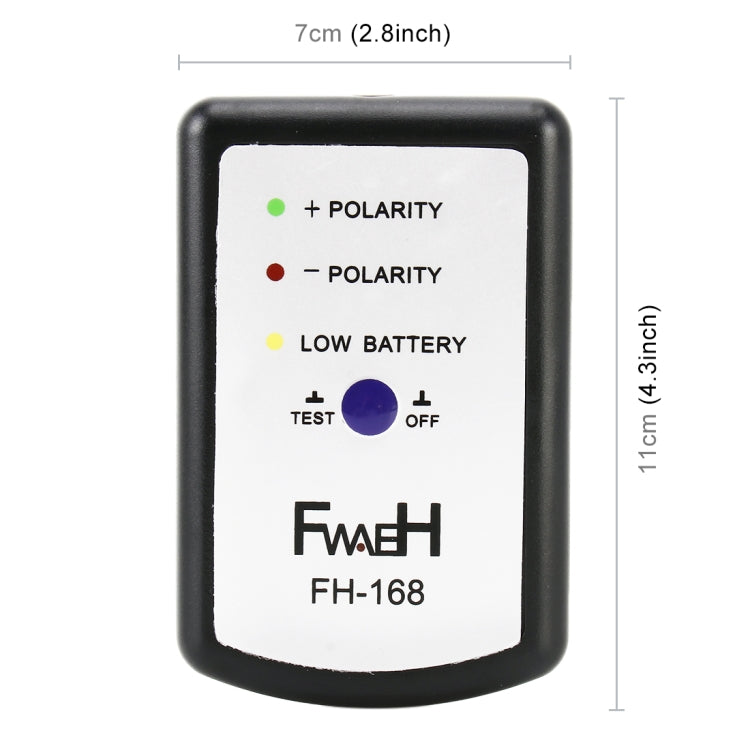 FH-168 Car Audio Speaker Polarity Tester Phase Meter, Audio Speaker Polarity Tester