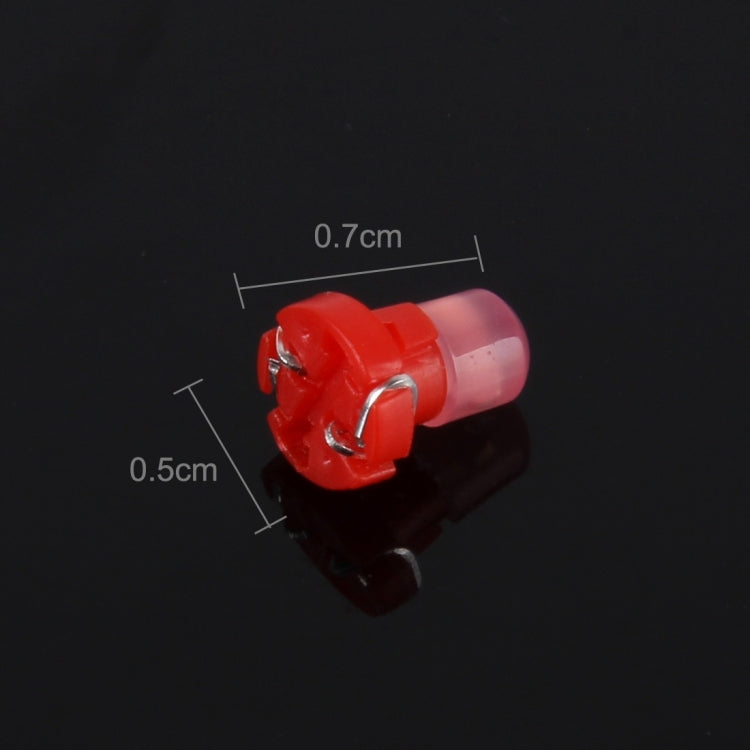 10 PCS 2W T3 Wedge Instrument Panel LED Light Dashboard Gauge Cluster Indicator Lamp Bulb, 2W T3, T3
