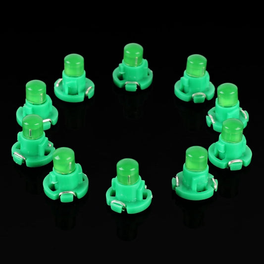 10PCS 2W T4.2 Wedge Instrument Panel LED Light Dashboard Gauge Cluster Indicator Lamp Bulb, 2W T4.2, T4.2