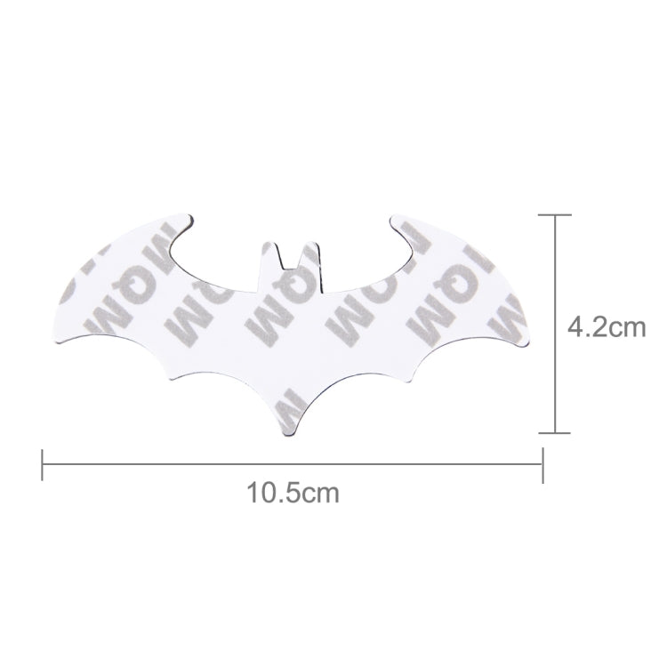 Bat Shape Shining Metal Car Free Sticker, Bat, Shining Bat, Bat Flying