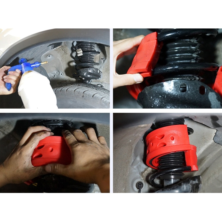 Pairs Car Auto B+ Type Shock Absorber Spring Bumper Power Cushion Buffer, Spring Spacing: 35mm, Spring Diameter: 160mm