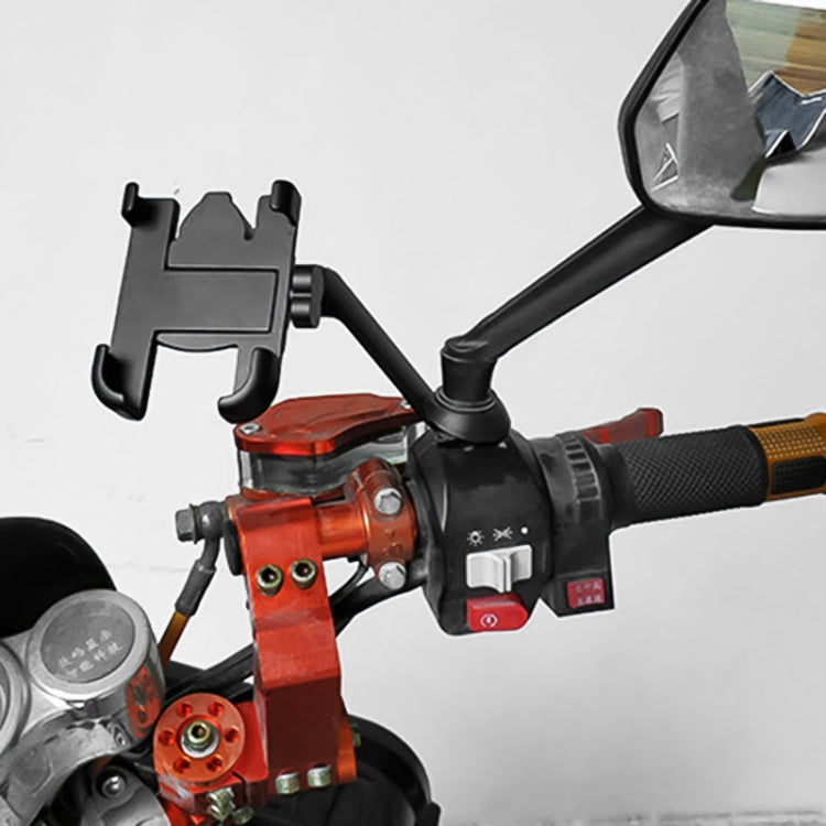 Motorcycle Rear View Mirror Aluminum Alloy Bracket