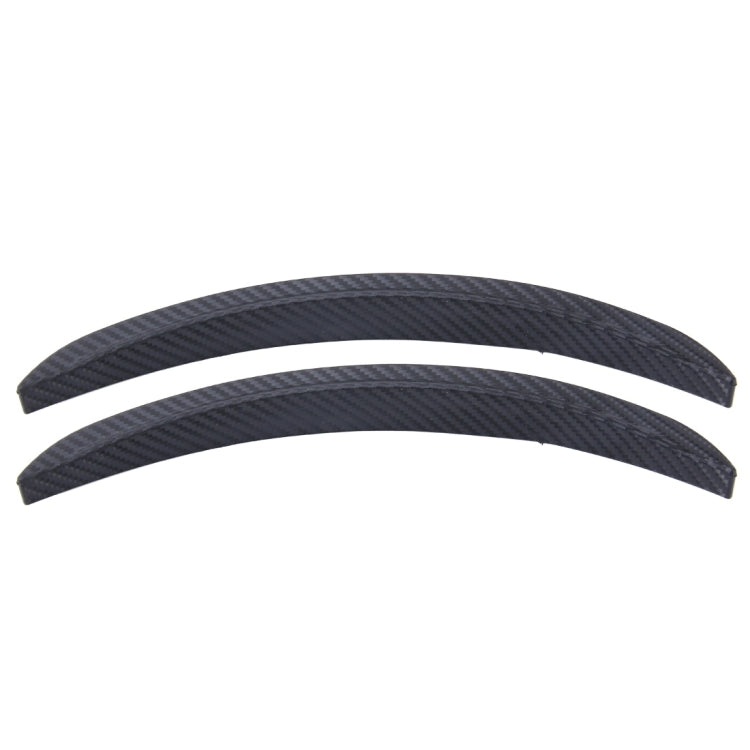 2 PCS Car Auto Rubber Fender Guard Protection Strip Scratch Protector Sticker, Size: 24*2cm