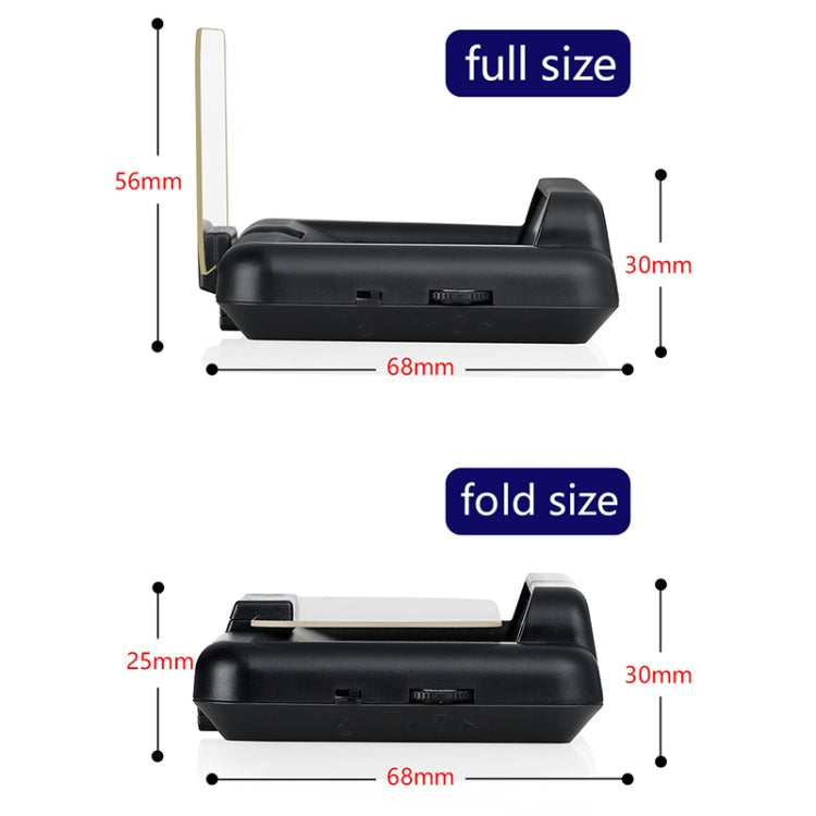 With Adjustable Reflection Board, Speed & RPM & Water Temperature & Oil Consumption & Driving Distance / Time & Voltage Display, Over Speed Alarm, Connect OBD2 Interface, C500(Green), C500(Blue), C500（White)