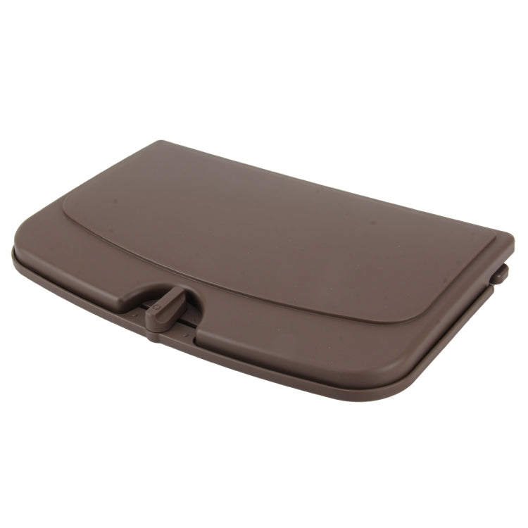 SHUNWEI SD-1509 Car Auto Back Seat Folding Table Drink Food Cup Tray Holder Stand Desk Multi-purpose Travel Dining Tray(Brown)